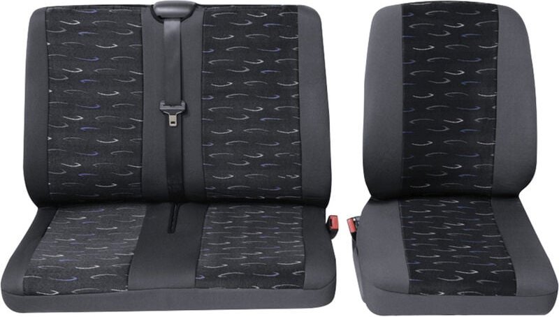 22905 Schonbezug Transporter Profi2 1E+1D Sitzbezug Polyester Blau Fahrersitz, Beifa - Hp Autozubehör