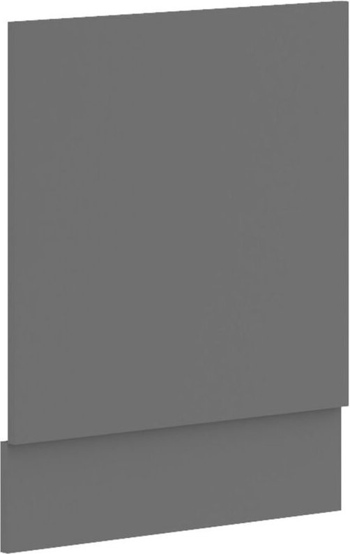 Frontblende für integrierten Geschirrspüler 60 cm Küche NESSA Anthrazit