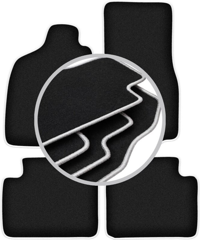 CARLUX-SILVER Autofußmatten für: Ford Maverick MK1 0 (1994-2003)