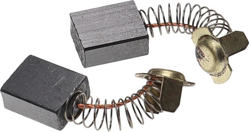 Vhbw - 2x Kohlebürste 7 x 13 x 17 mm kompatibel mit Hitachi H55SC, H55SA, DH45MR, DH50SB, DH50SA1, DH50SBK Elektrowerkze...