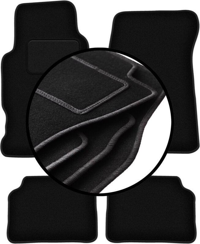 Komplettset Veloursmatten für: Honda Legend II Coupé (1991-1996)