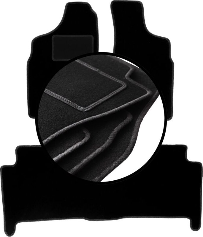 Komplettset Veloursmatten für: Nissan Terrano II SUV (1993-2005)