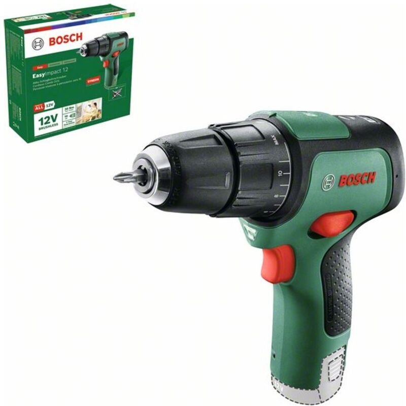 Bosch Akku-Zweigang-Schlagbohrschrauber EasyImpact 12