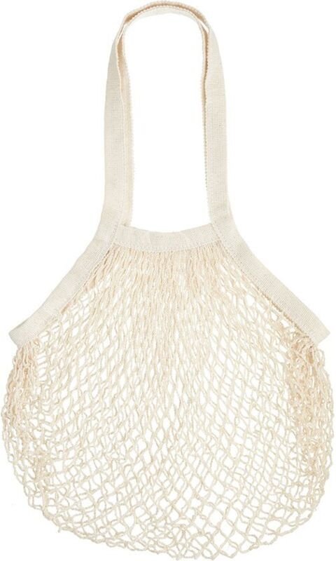 KitchenCraft Natural Elements Bag de Reusable Net Shopping Bag 100% Cotton 40 x 35cm