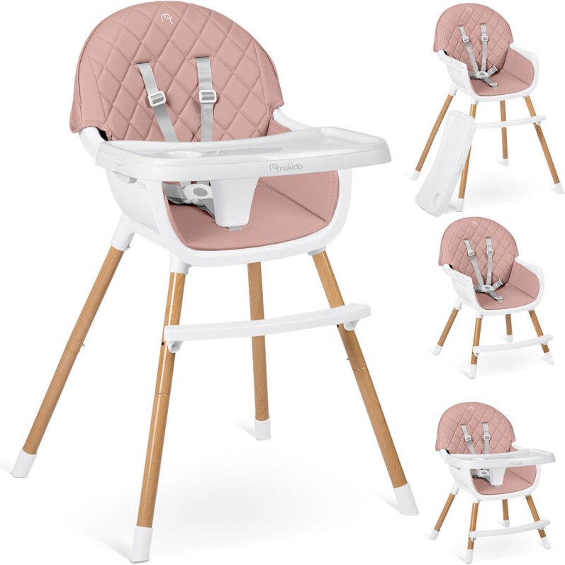 Nukido Lilo Fütterstuhl rosa