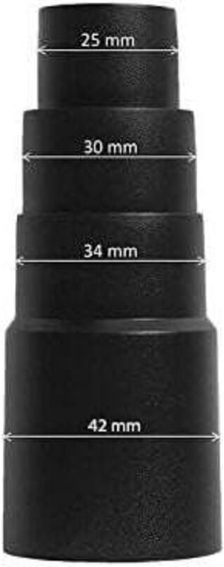 Adapter/Reduzierstück für Staubabsauggerät zB Schleifmaschine, Stichsäge, Kreissäge, Tischkreissäge, Schwingschleifer, E...