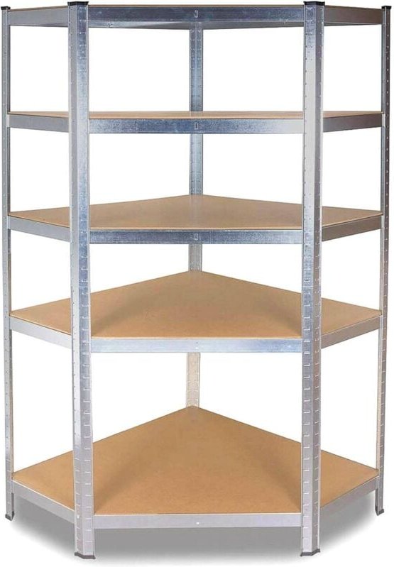 Eck-metall-lagerregal GC9040 mdf 175KG