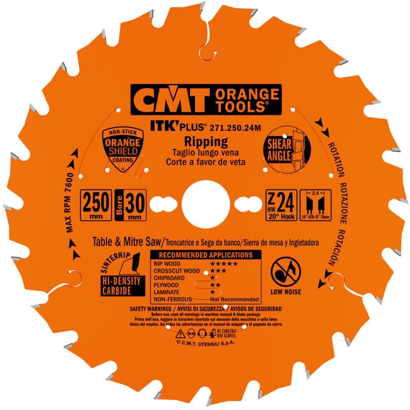 271.250.24ML KREISMESSER (ITK-PLUS) HW 250x2,4/1,6x30 Z24 ATB+S