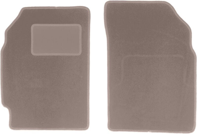 Beige Vordermatten für: Chevrolet Spark III M300 Fließheck (2009-2015)