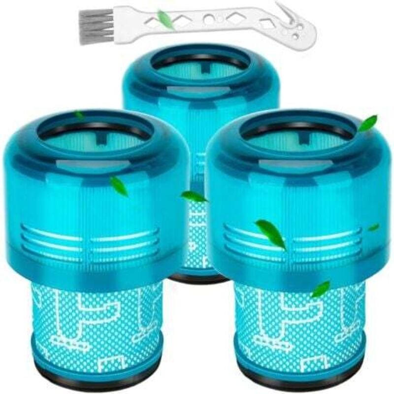 Filter für Dyson V15, 3 Packungen Ersatzfilter für Dyson V11 V15 SV14 SV17 SV22 Detect Animal Absolute Extra Pro Torque ...