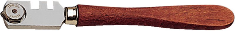 Glasschneider hm mit Holzheft Bohle