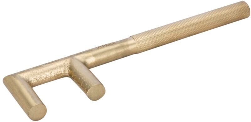 Bahco 90-mm-Ventilhaken aus Aluminiumbronze, funkenfrei, 800 mm