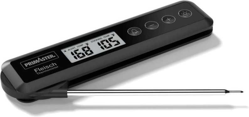 Primaster Fleischthermometer klappbar mit Alarm-Funktion Fleischthermometer