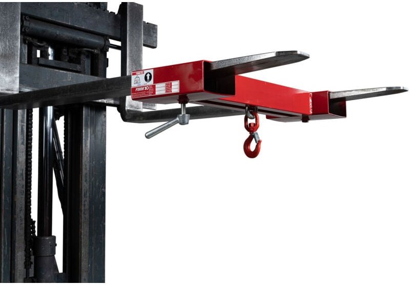 FIMM Fourreaux Lasthaken für Gabelstapler für zwei Gabeln Tragkraft 600kg