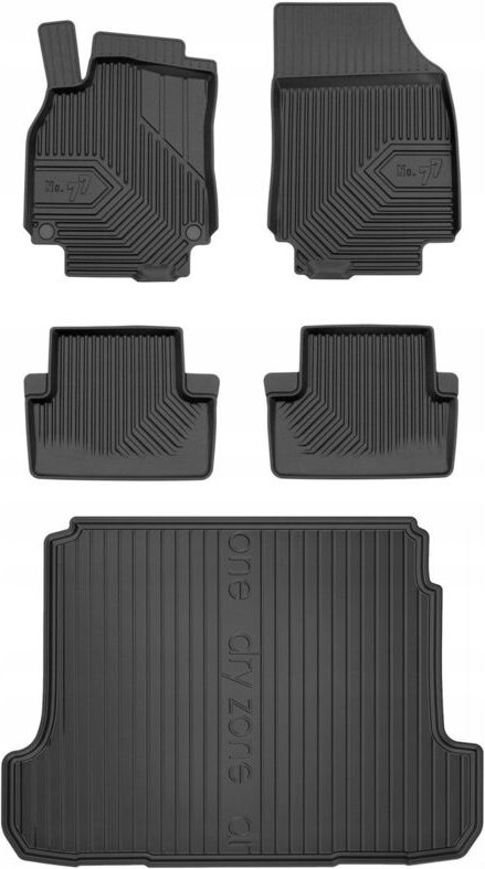 SET 77 Fußmatten und Fußmatten Renault Fluence Sedan 2009-2012