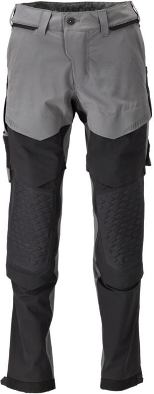 Thumbnail - Hose mit Knietaschen 22279-605-8909 Gr. 76C58 anthrazit grau/schwarz - Mascot