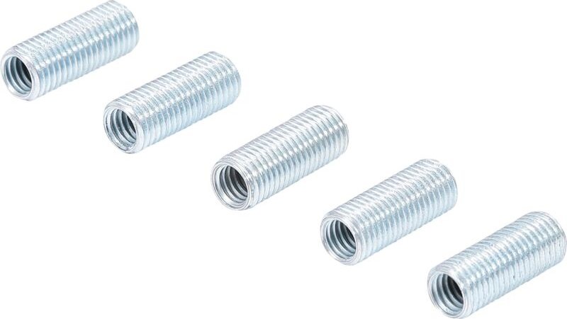 Bgs Technic - Gewinde-Reparaturhülsen Innengewinde M6 x 1.0 / Aussengewinde M8 x 1.0 5-tlg.
