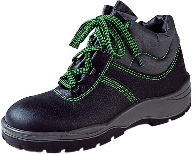 Thumbnail - Bau-Schnürstiefel 39000, Gr. 37, schwarz/grau, Leder, S3, sra, EN20345