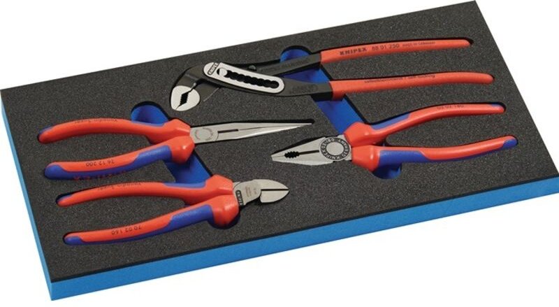 Knipex - Werkzeugmodul 4-tlg.1/3-Modul Zangensatz