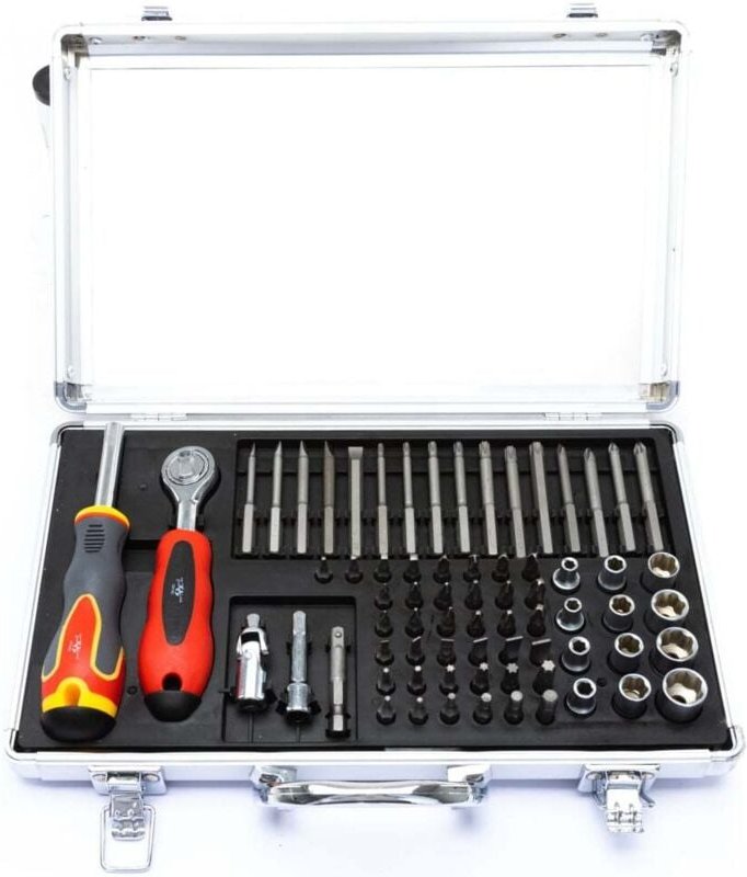 Thumbnail - Werkzeug-Set Werkzeugkoffer Werkzeug 71 tlg Bits Ratsche - Trendline