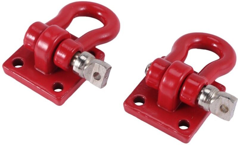 Tlily - 1 Paar Anhängerhaken im Maßstab 1:10 Zubehör für rc Crawler Truck -10