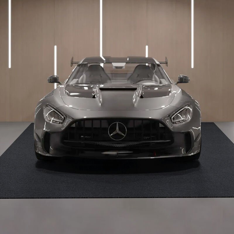 Mophorn - vevor Garagenbodenmatte 2286 x 5791,2 x 2,4 mm Werkstattboden 820-850 g/m² Garagenboden Filz & tpe Öl Auffangm...