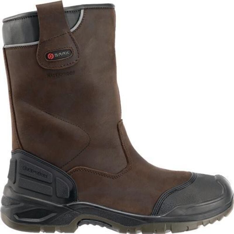 Baak - Sicherheitsschlupfstiefel Hercules Gr.44 braun S3 src wr EN20345 Leder