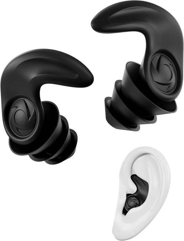 Ohrstöpsel zum Schlafen, Anti-Schnarch-Ohrstöpsel, wasserdichte Schwimm-Ohrstöpsel zum Laufen, für Seitenschläfer, Reise...