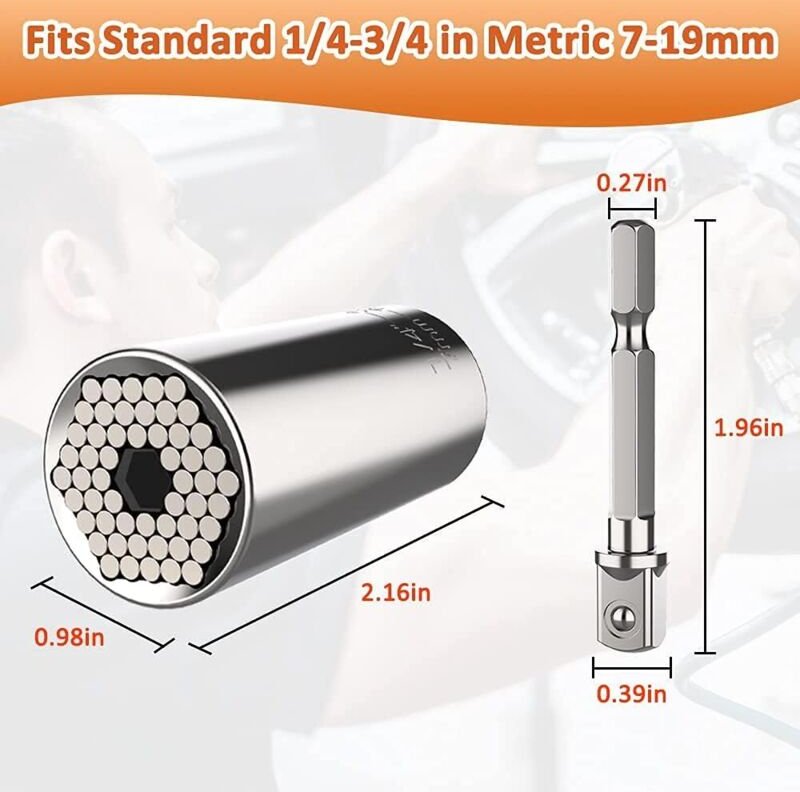 Geburtstagsgeschenke für Männer Weihnachtsgeschenke 7-19 mm Originelle und praktische Geschenke für Männer