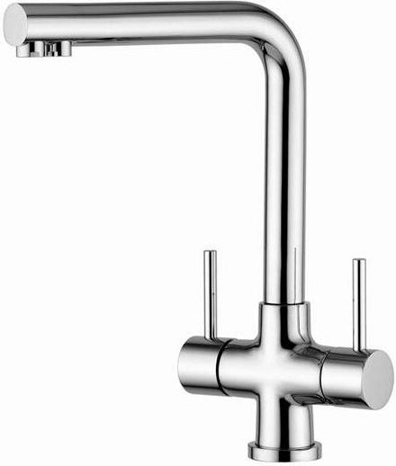 3-Wege-Küchenarmatur gefiltertes Wasser Rub.Magistro 303 Chrom