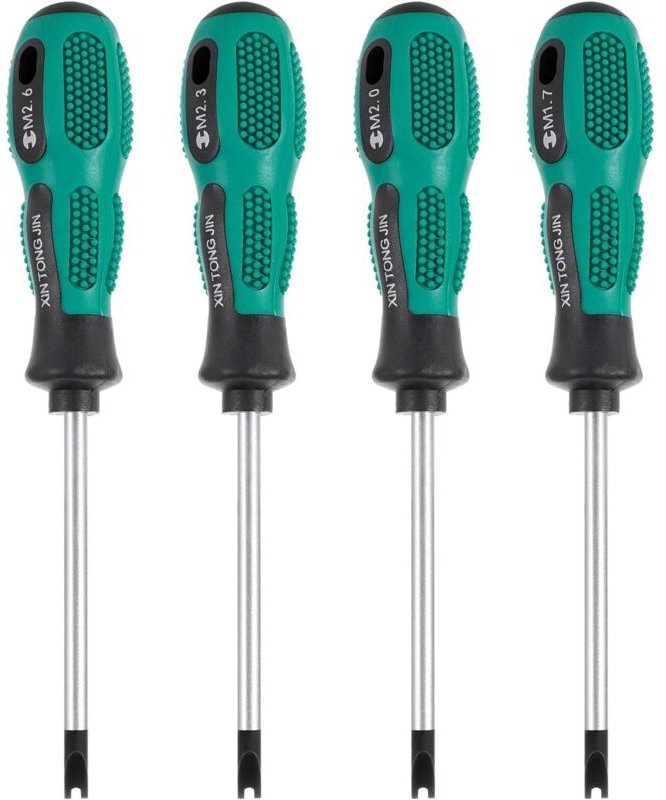 4 teile/satz Schraubendreher Bits u Gabel Magnetische Rillen Schraubendreher cr-v Multifunktions Werkzeug Kit Hand