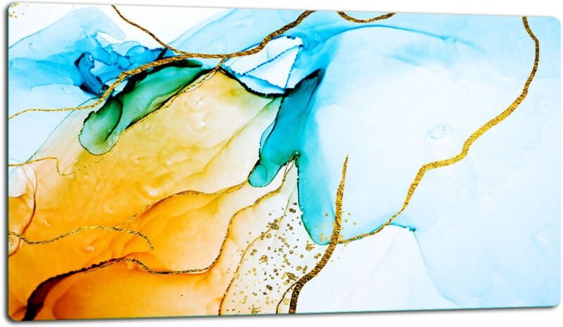 Glasschild Schneidebrett 52x30 Murmeltier