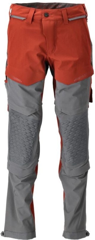 Mascot Hose mit Knietaschen 22279-605-2489 Gr. 82C56 herbstrot/anthrazitgrau