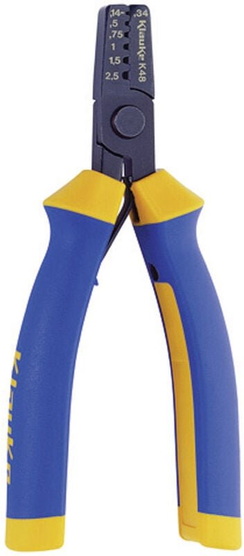 K48 K48 Presszange Aderendhülsen 0.14 bis 2.5 mm² - Klauke