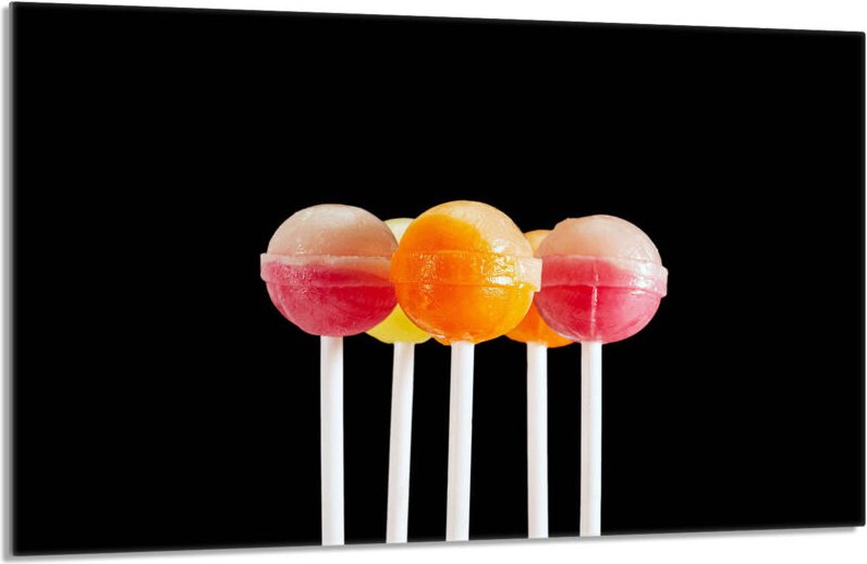 Glas-Herdplattenschutz 80x52 Lollipops