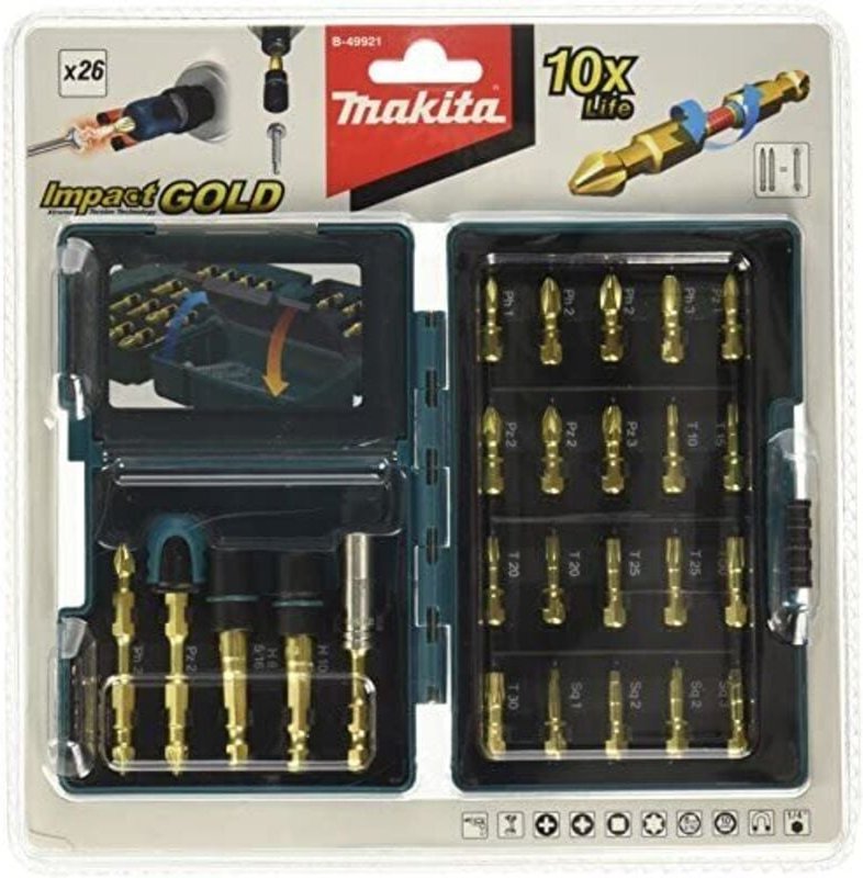 Torsion Bit-Set 26-tlg. B-49921 - Makita