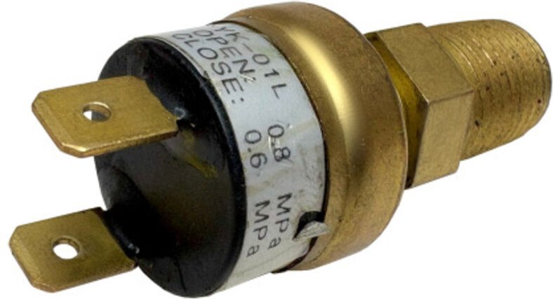 Chang Heng YK-01L Druckschalter mit Schraubgewinde zur Drucküberwachung 2Pin für Kompressoren uvm.