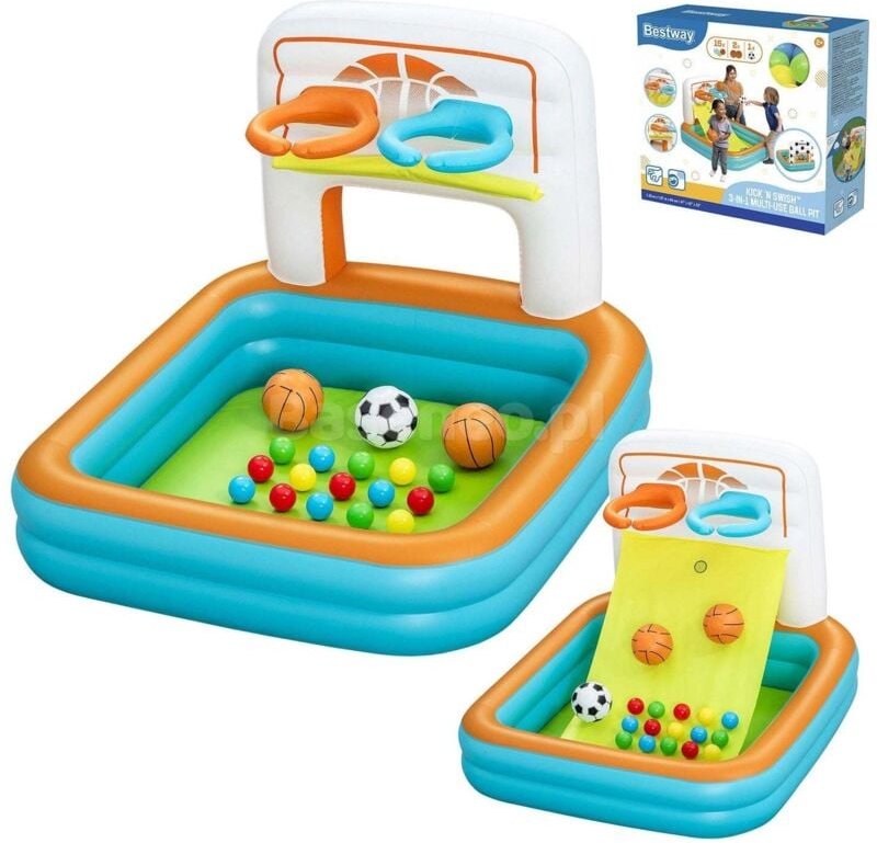 Thumbnail - Inflatable playground with balls 120 x 107 x 84 cm bestway 52728