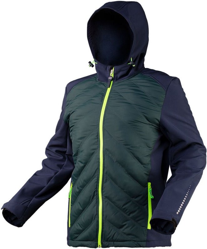 Softshelljacke mit Steppfutter, Wasserdichtigkeit 5000 L
