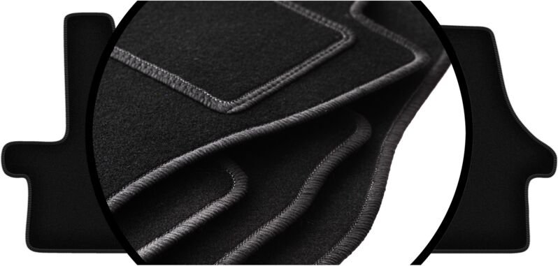 Komplettset Veloursmatten für: Peugeot Boxer II Kastenwagen (2006-2014)