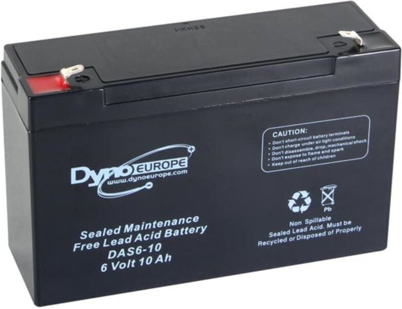 Thumbnail - Toolland - Dyno Europe bleiakku - 6 v - 10 Ah - 151 x 50 x 101 mm
