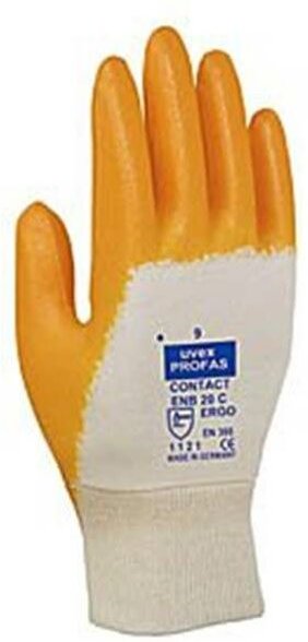 Uvex 6015001 Schutzhandschuhe contact ergo ENB 20C 60150 Größe 7