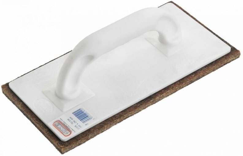 Connex - Reibebrett 14 x 28 cm Kunststoff mit Filzplatte Fliesenwerkzeug