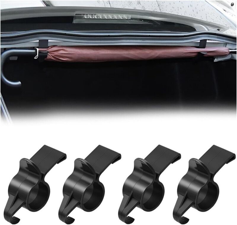 Teile für den Kofferraum des Regenschirms, einfach zu verwendender Regenschirmhalter für den Kofferraum des Regenschirms...
