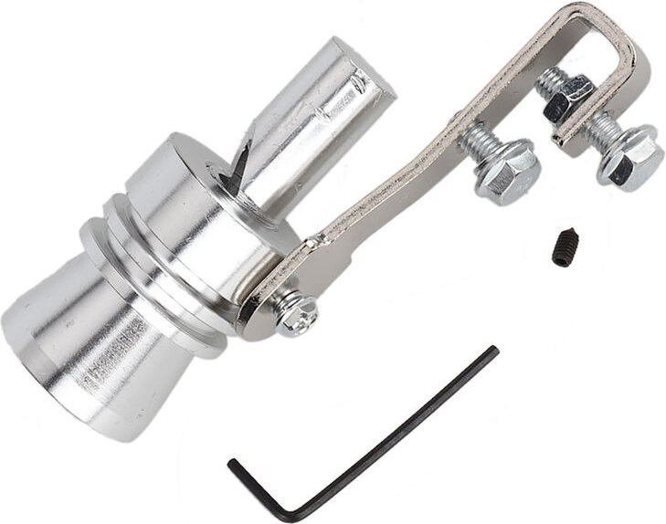 SJLERST 1 Stk. Tail Throat Whistle, Turbo Sound Tail Throat Auspuffpfeife aus Aluminiumlegierung Car Modified Part TC-XL...