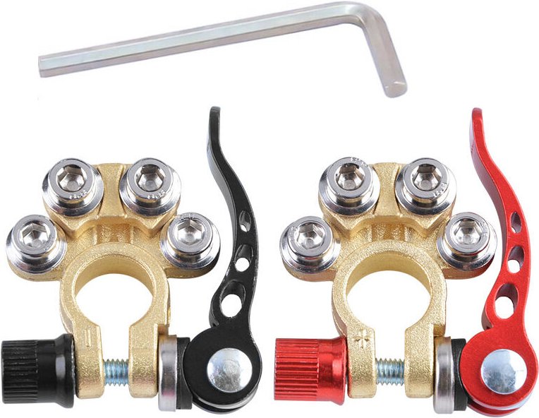 Verdickte Messing-Autobatterie-Anschlussklemme - Dolaso