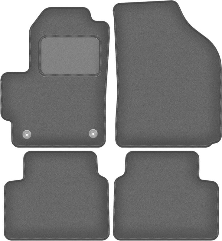 Graphit-Fußmatten für: Chevrolet Matiz Fließheck (2004-2009)