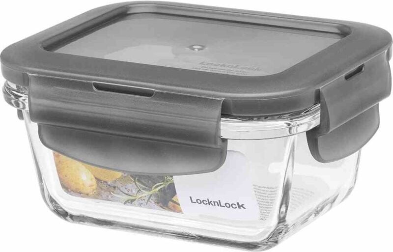 Lock&lock - Box 'Boroseal' 0,16 l eckig 11 x 9 x 5,3 cm, transparent