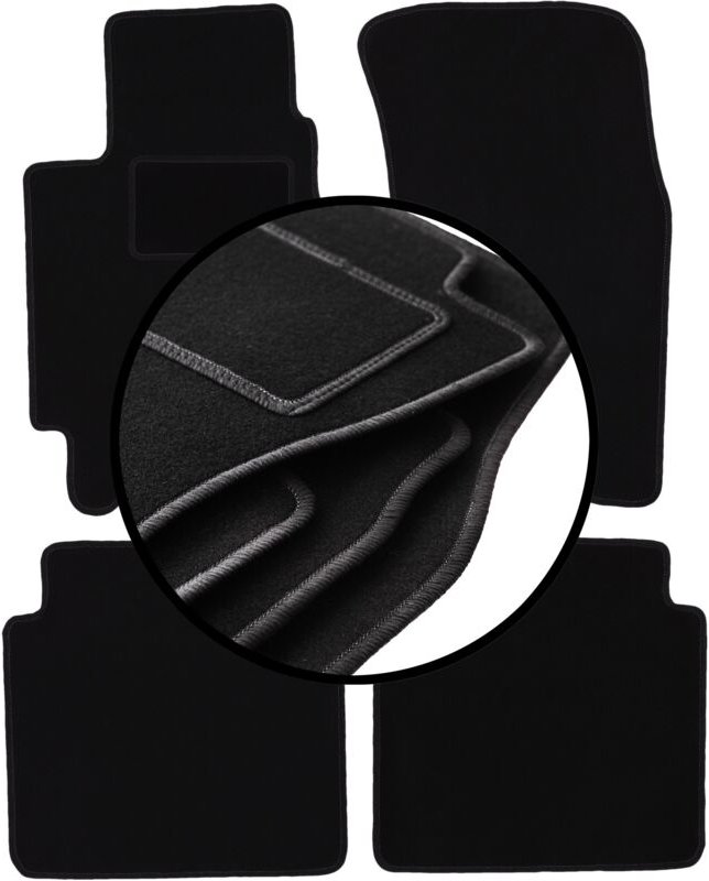 Veloursmatten-Satz für: Subaru Legacy II Kombi, Limousine (1993-1998)