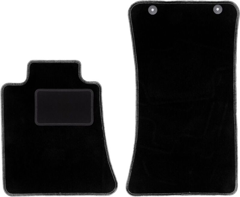 Vordere Matten schwarz für: Alfa Romeo Giulia 2x4 (2WD) Limousine (2016-)